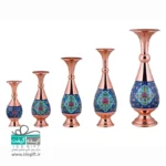 گلدان مس و پرداز