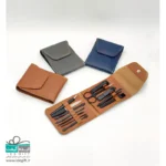 ست مانیکور به همراه کیف چرمی