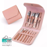 ست مانیکور به همراه کیف چرمی