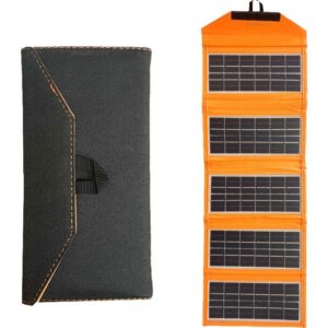 پنل شارژ خورشیدی مسافرتی تاشو