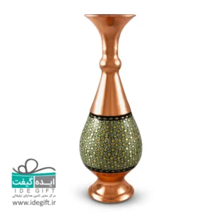 گلدان مس و خاتم