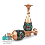 گلدان مس و پرداز