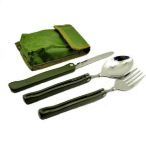 ست قاشق، چنگال و چاقوی کمپ